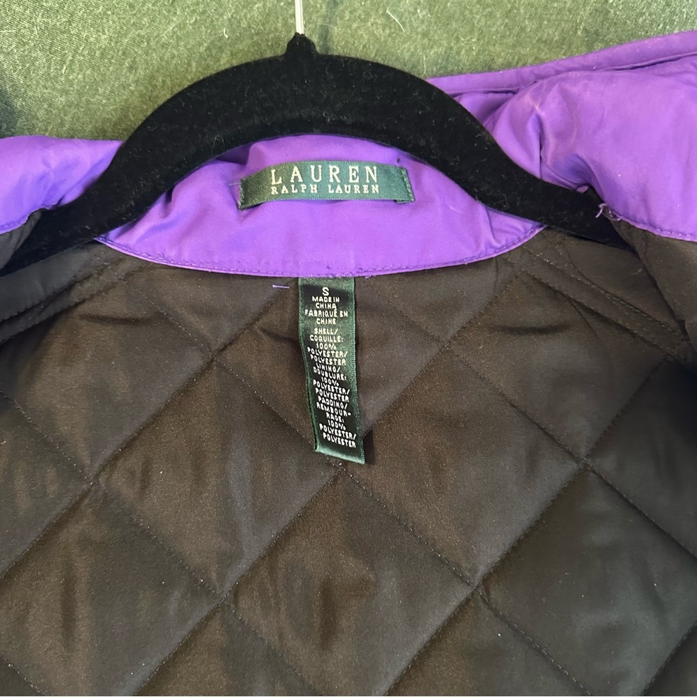 Ralph Lauren purple vest - Picture 2 of 3